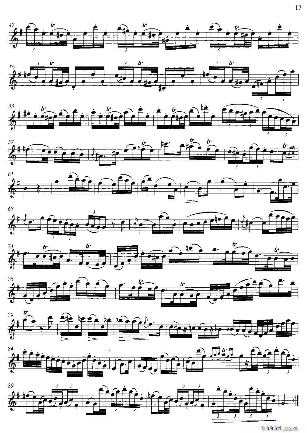 第二单元 中高级练习 发音、呼吸与分句练习(乐曲部分 随想曲)2