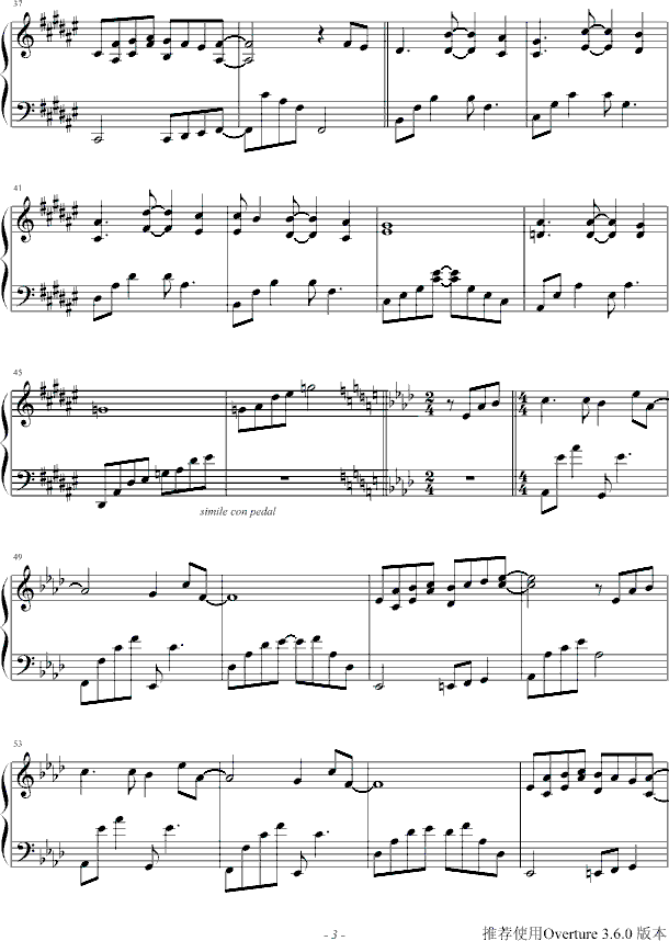 Annie's Wonderland-钢琴谱(钢琴曲)-班得瑞-Bandari3