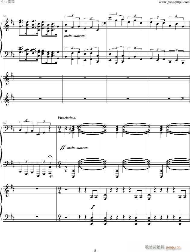 第三钢琴协奏曲第三乐章*片段_拉赫马尼若夫5