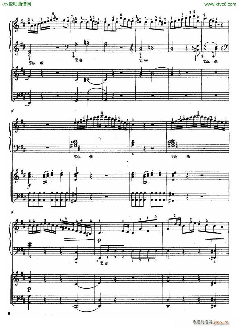 Haydn Piano Concerto in D Major 2pf4