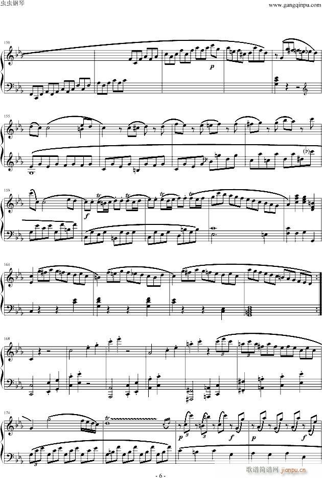 c小调第十四钢琴奏鸣曲(K.457)_莫扎特6