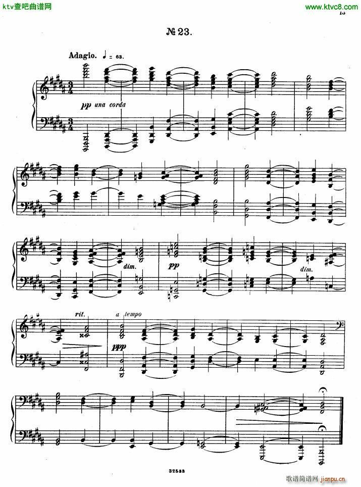 Gliere 25 Preludes op30 Book511