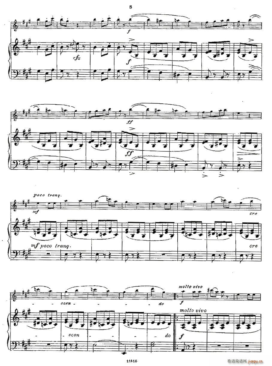 Opern-Transcriptionen.Op.45-5（长笛+钢琴伴奏）7
