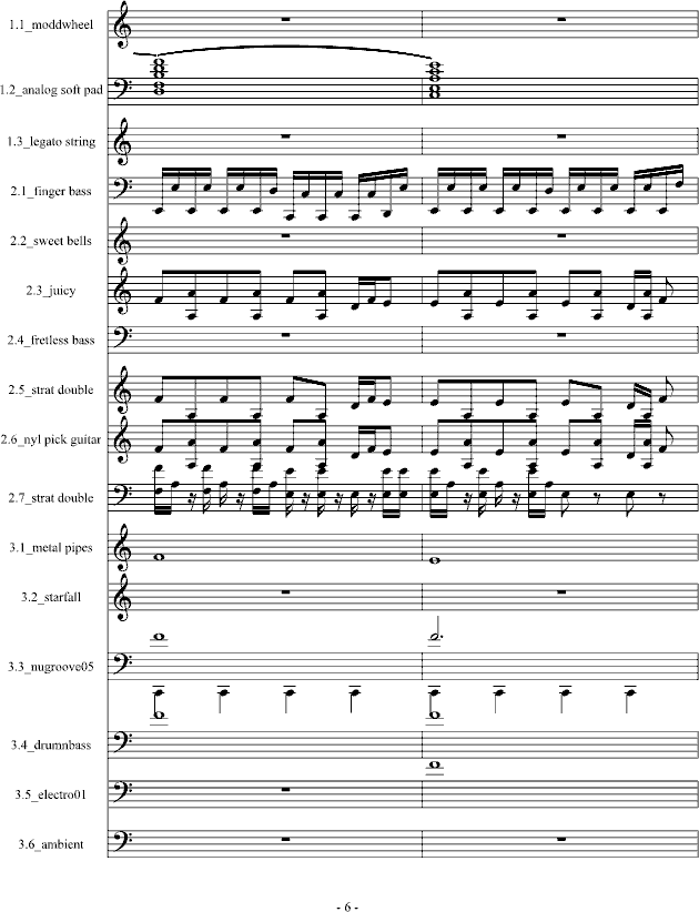 Fblood-电音试验作品-钢琴谱(钢琴曲)-#Cirah.Nitex#6