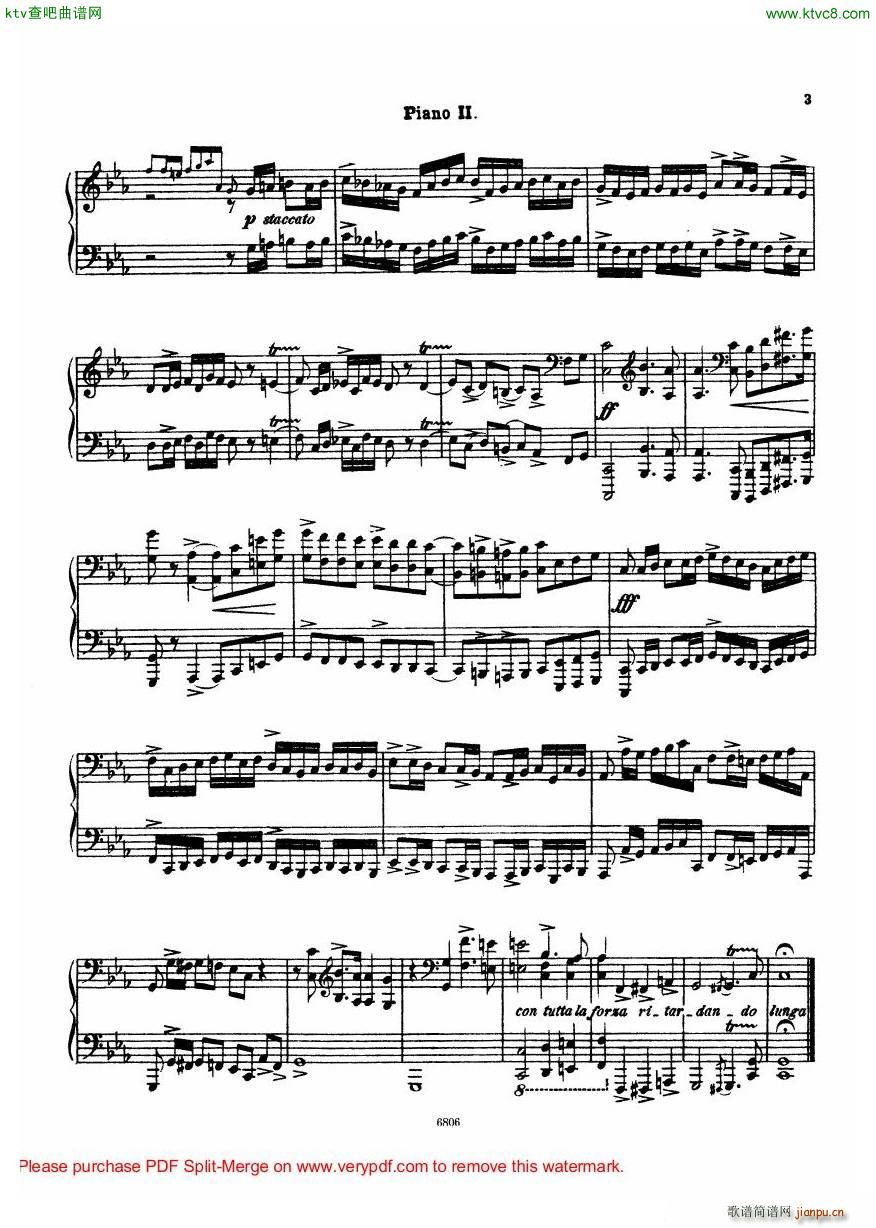 Arensky op 23 Suite No 2 Silhouettes24