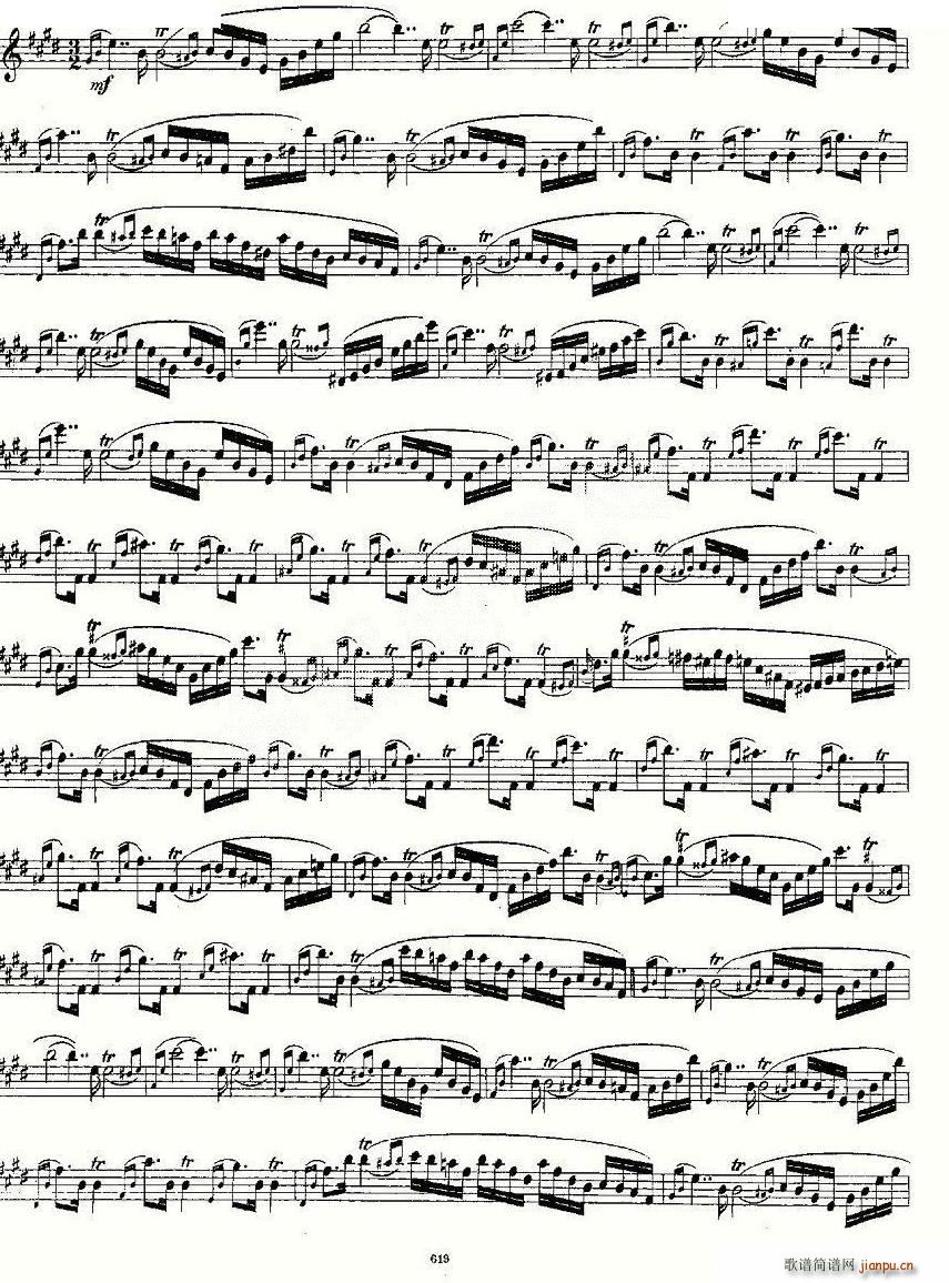 24 instructive Uebungen Op 30 1 12 笛萧谱10