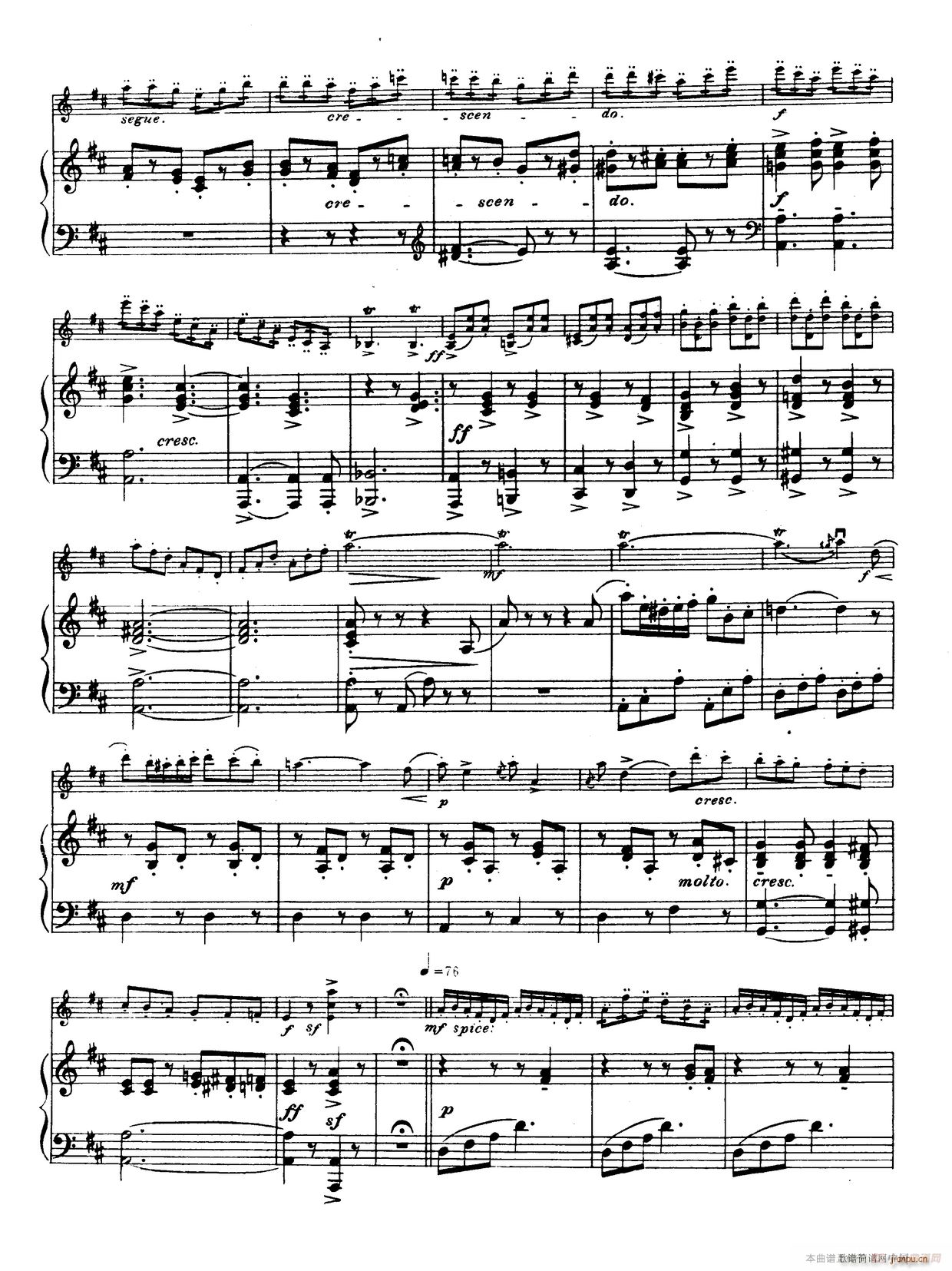 D大调学生协奏曲（塞茨作品第15号）12