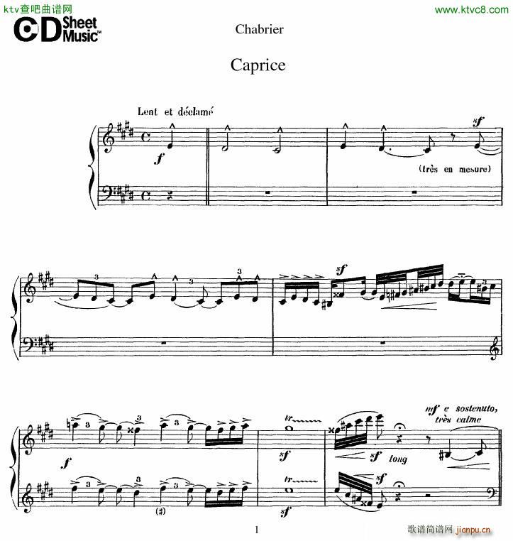 Chabrier Caprice1