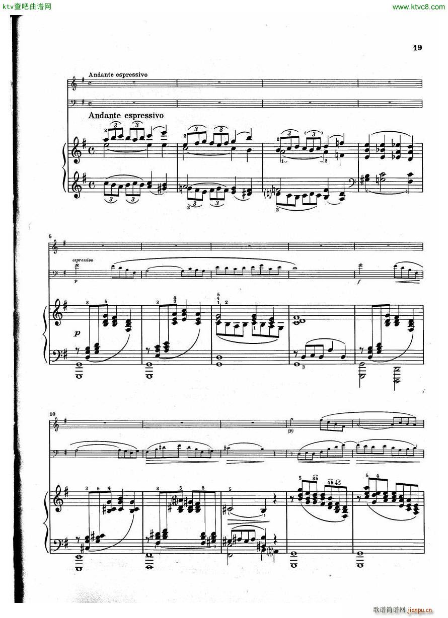 Debussy Trio en Sol19