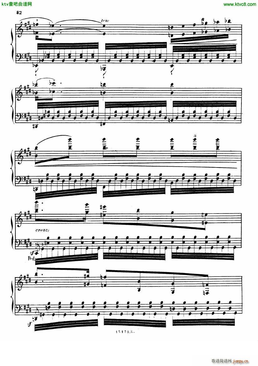 Alkan op 39 12 Etudes in Minor Keys no 99