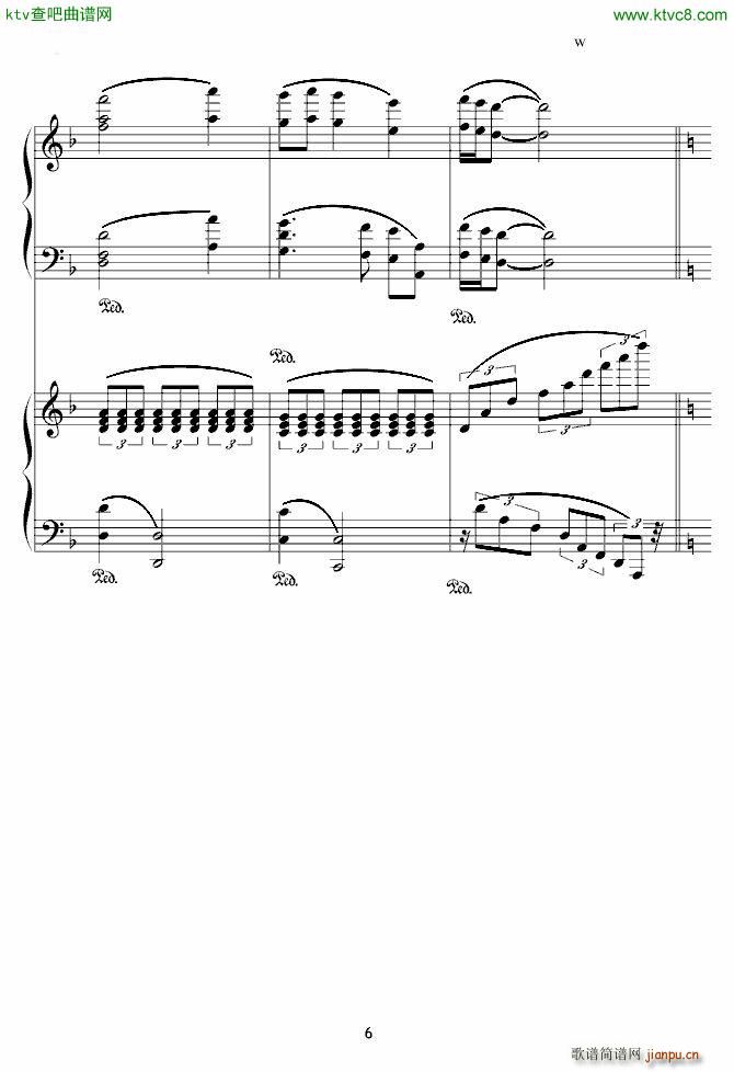 X战记插曲 宿命 双钢琴版6