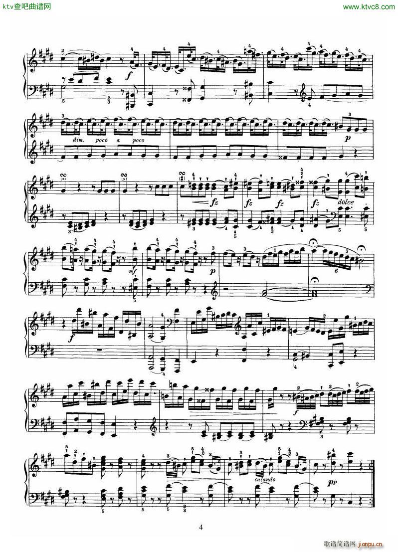 Haydn Piano Sonata No 36 In C4