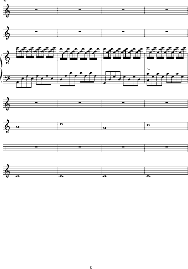穷开心（逗你玩儿）-钢琴谱(钢琴曲)-wuliangyou8