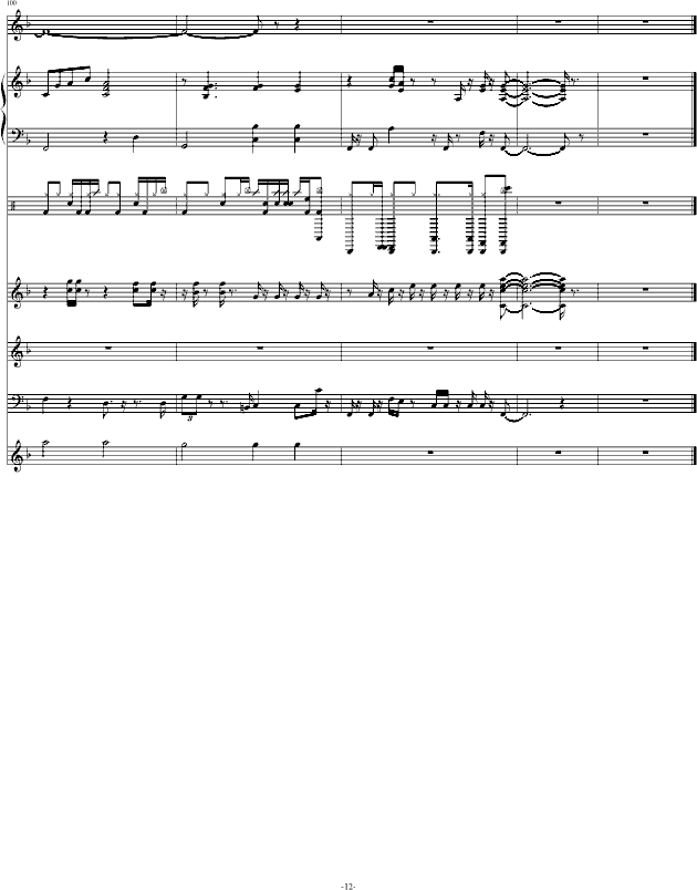 最后一曲-钢琴谱(钢琴曲)-郭志伟12