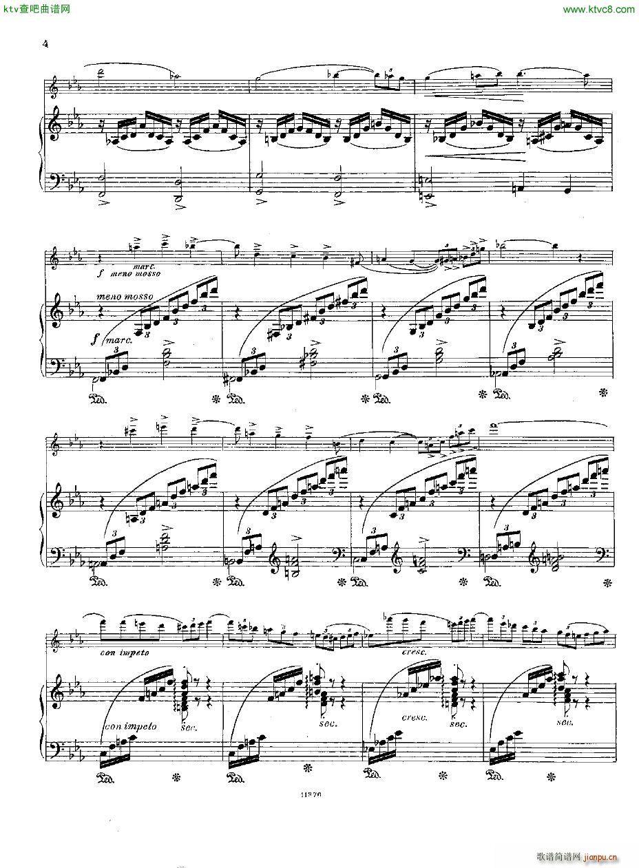 Andersen op 57 Trois Morceaux fl pno4