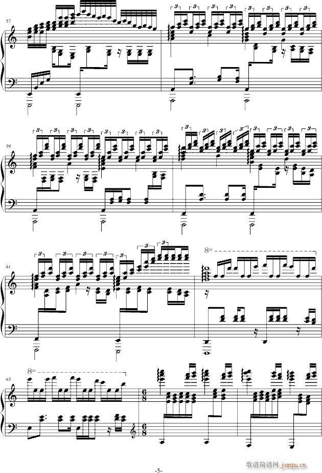 火之小舞曲_升c小调5