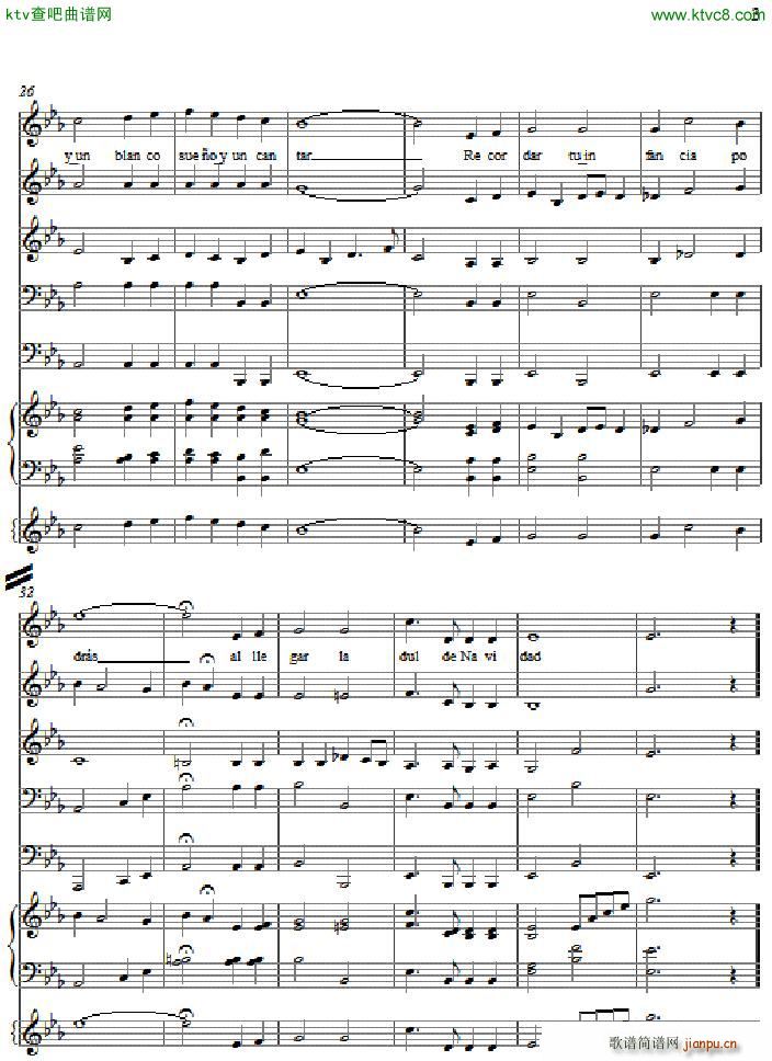 Berling Blanca Navidad White Christmas3