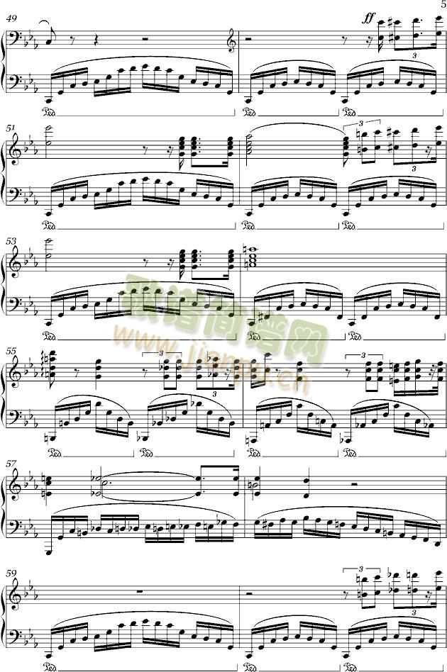肖邦练习曲Op.10, No.125