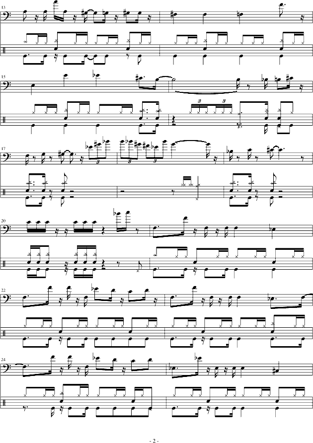 BASS  &   Drums   solo_1473692