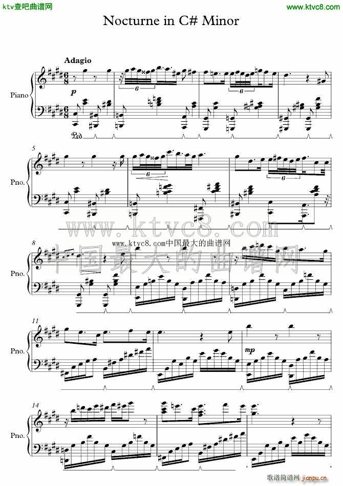 新人求支持 Nocturne in C Minor_小糊涂神1