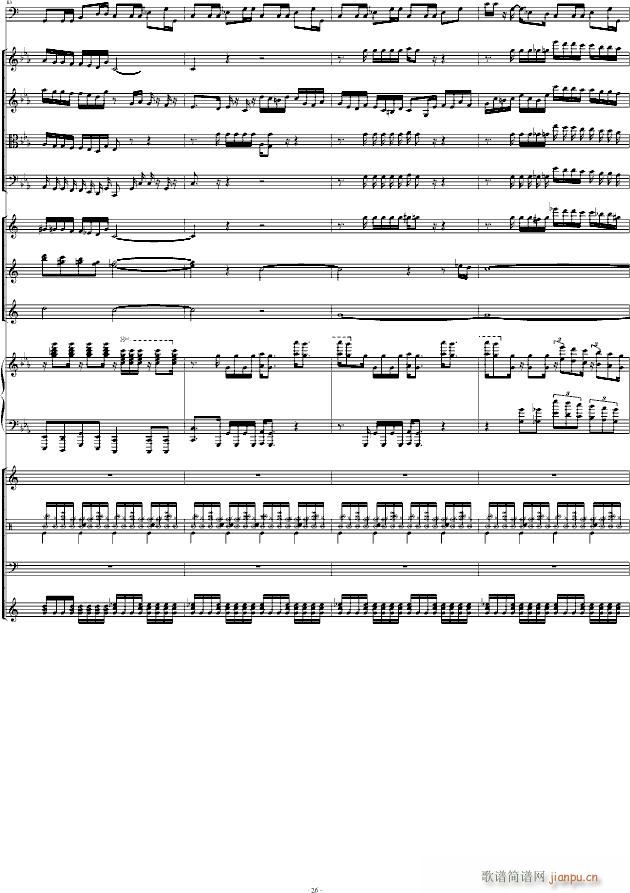 Victory Remix总谱_马克西姆 Maksim Mrvica26