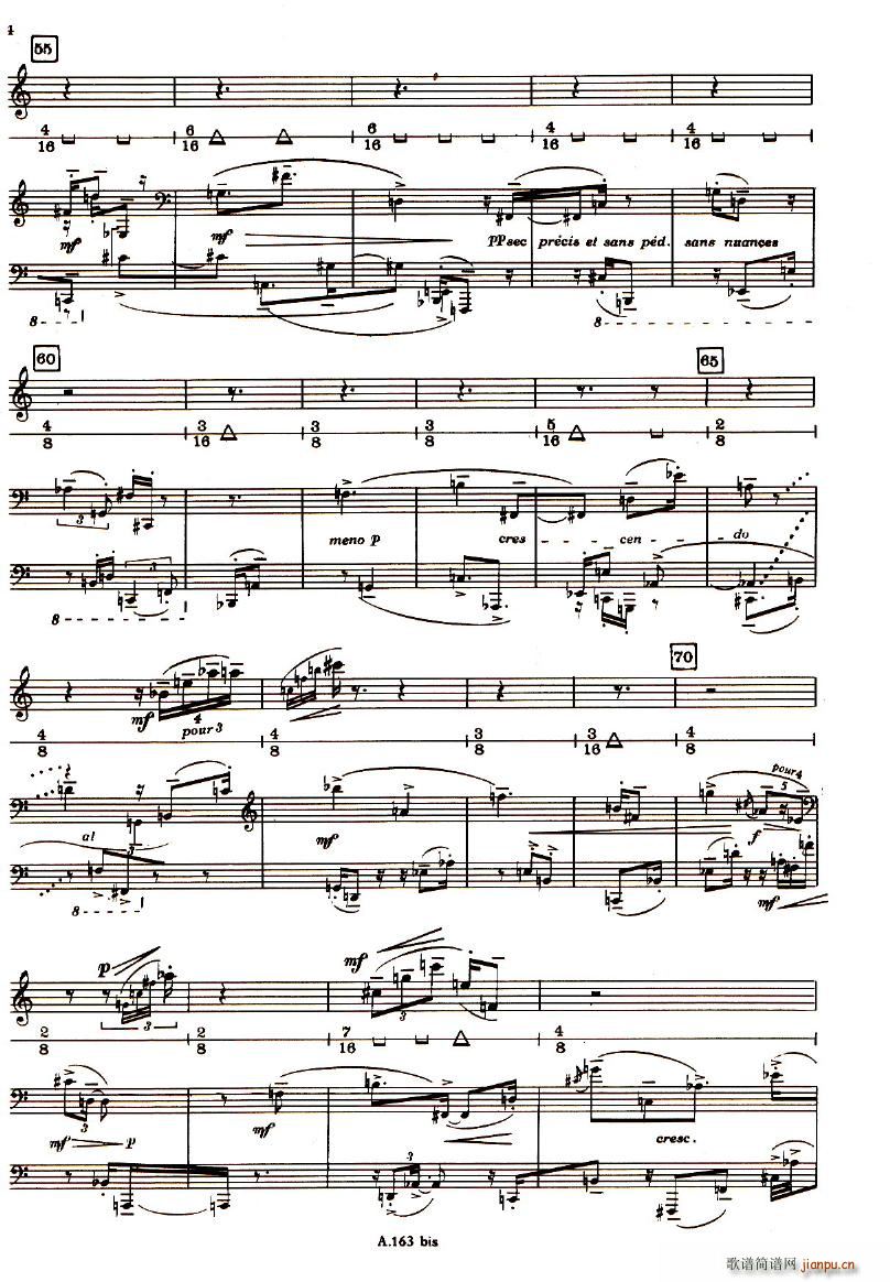 Boulez Sonatine Pour Flute Et Piano4