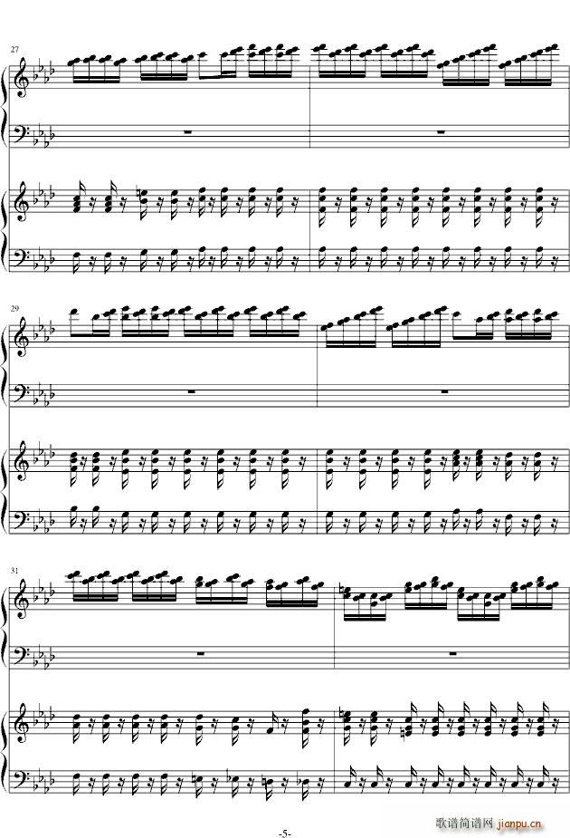 Four Seasons - Winter（四季之冬 [双钢琴]）5