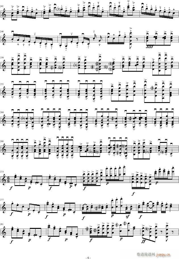小提琴变奏曲_莫扎特6