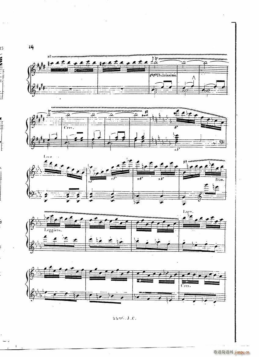 Czerny Variations brillantes13