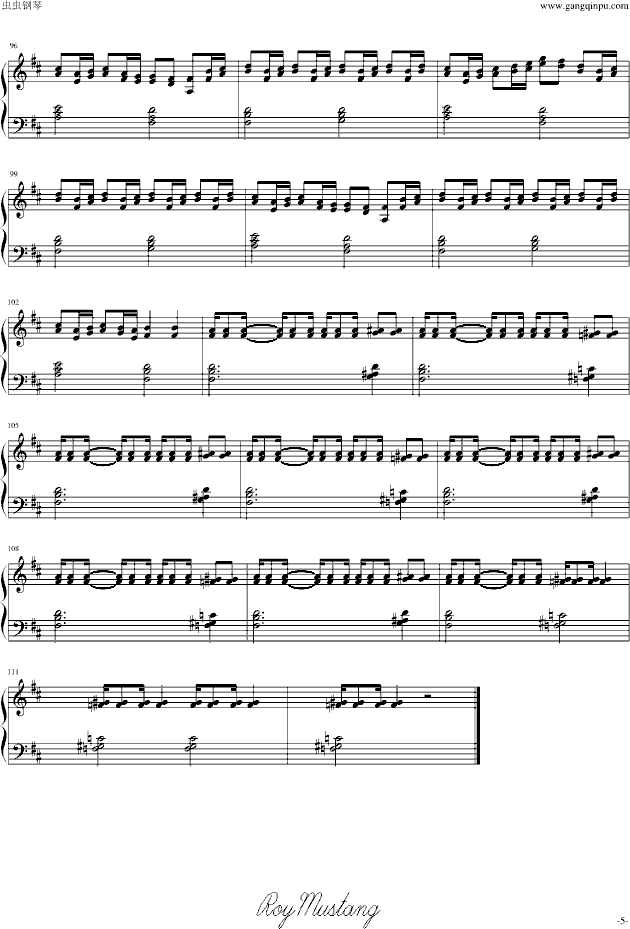 [�R音Len]�Χ�氯苯（破�蚕迪疵�歌）-钢琴谱(钢琴曲)-初音未来5