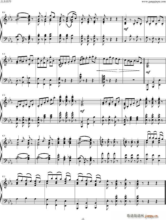 小步舞曲 降E大调交响曲_莫扎特4