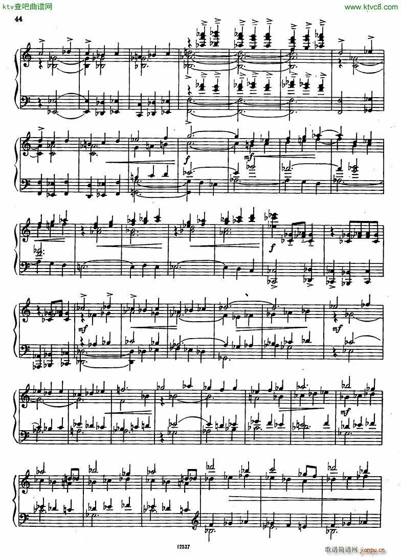 Flyarkovsky 6 preludes and fugues44
