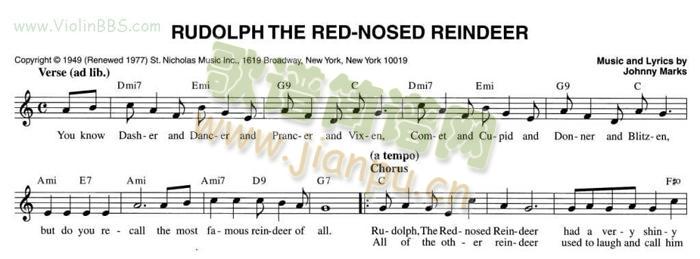 Rudolph the red-nosed reindeer1