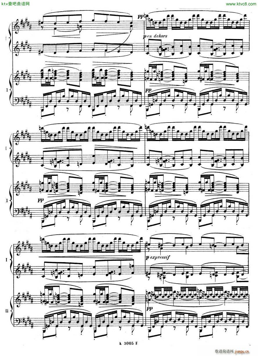 Debussy Ravel 3 Nocturnes 2pno36