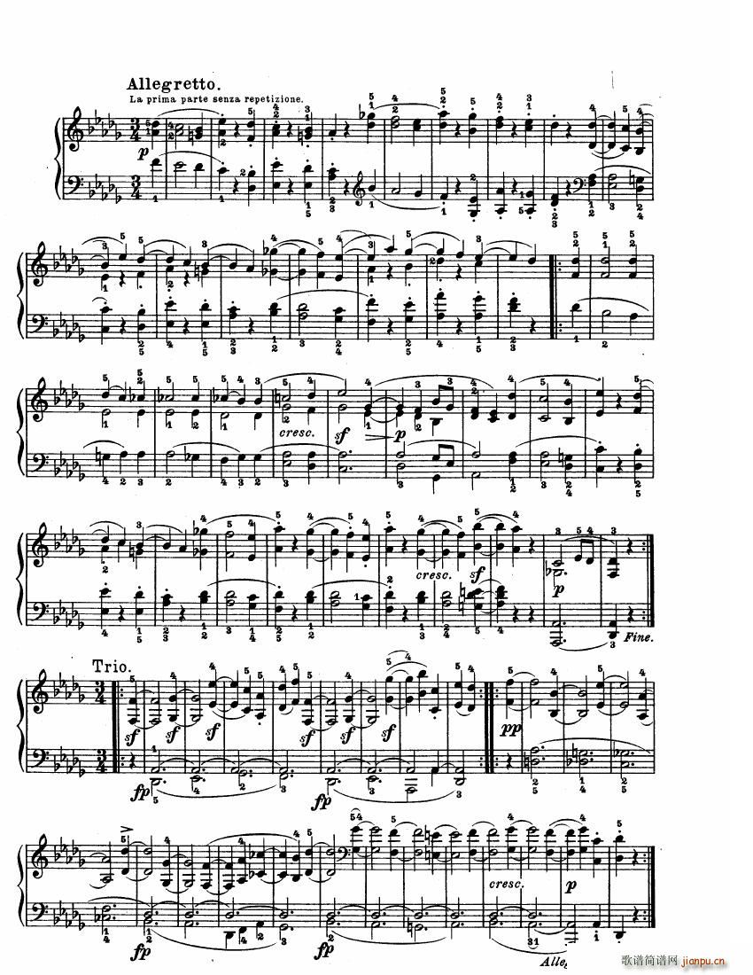 Beethoven op 27 no 2 Piano Sonata Moonlight4