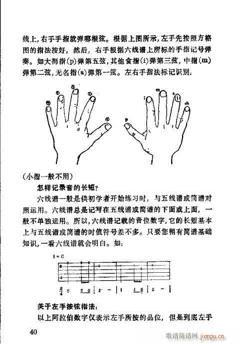 吉他识谱速成21-4020