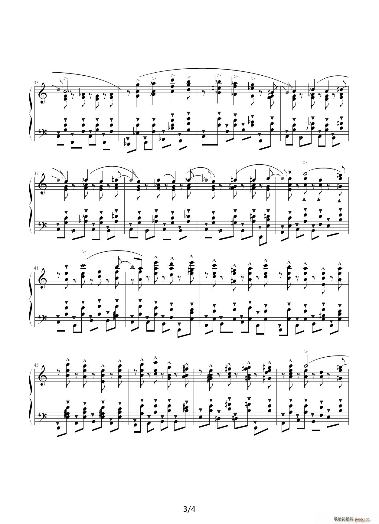 Chopin 肖邦 练习曲 Op 25 No 4 跳蛙 C调3