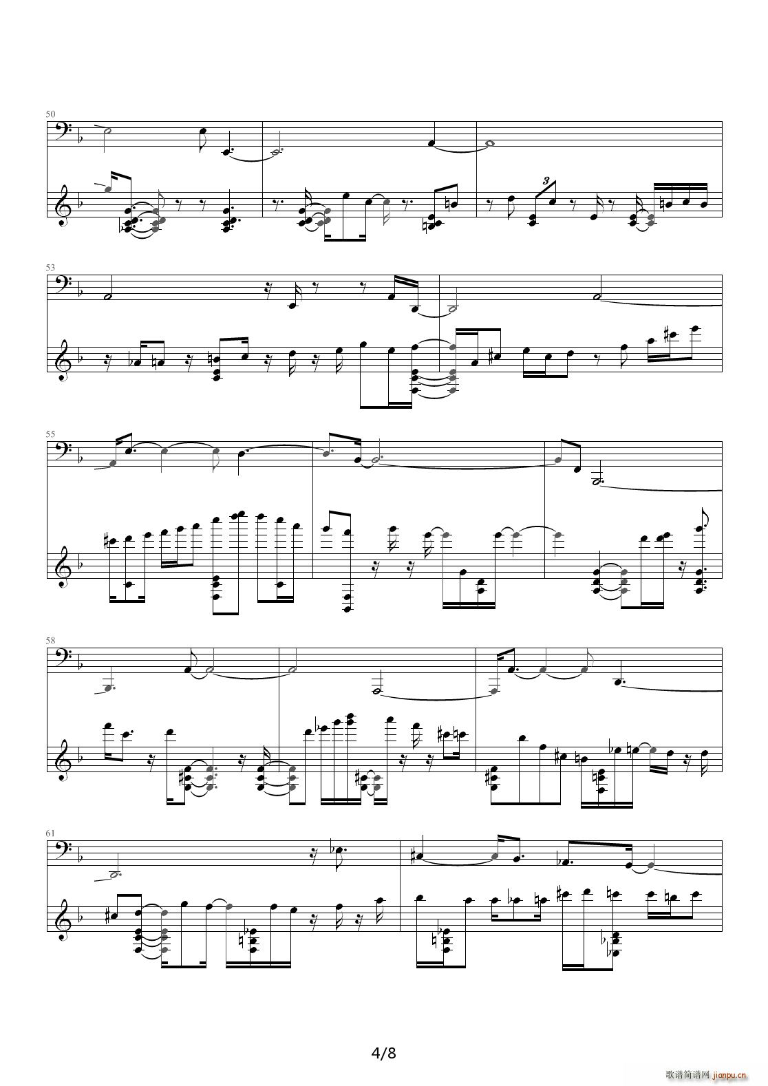 Blue In Green（爵士版） F调4