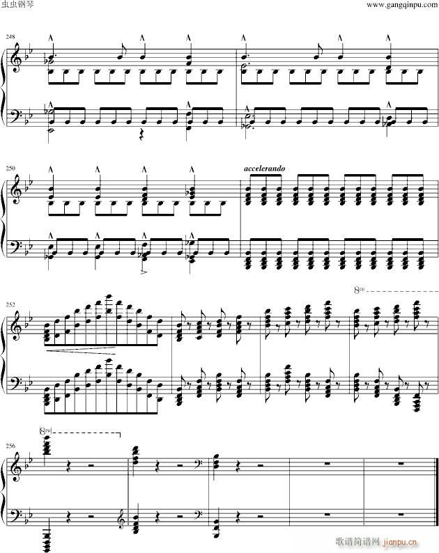 李斯特《唐璜的回忆》选段――香槟之歌  最难钢琴曲~_李斯特12