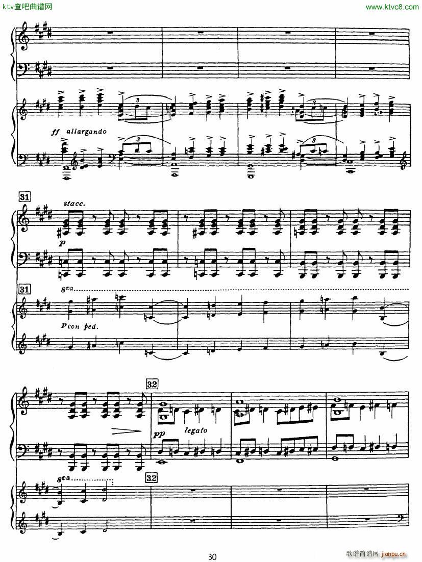 Rhapsody in Blue in Bb major Duet30