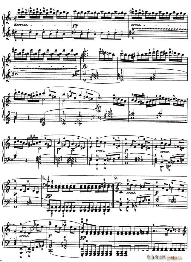 第二十一钢琴奏鸣曲（Op.53）4