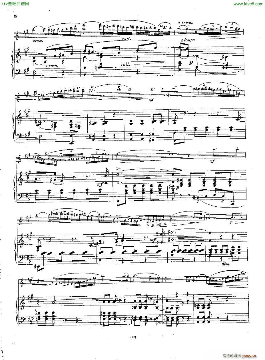 Andersen op 2 Ungarische Fantasie fl pno8