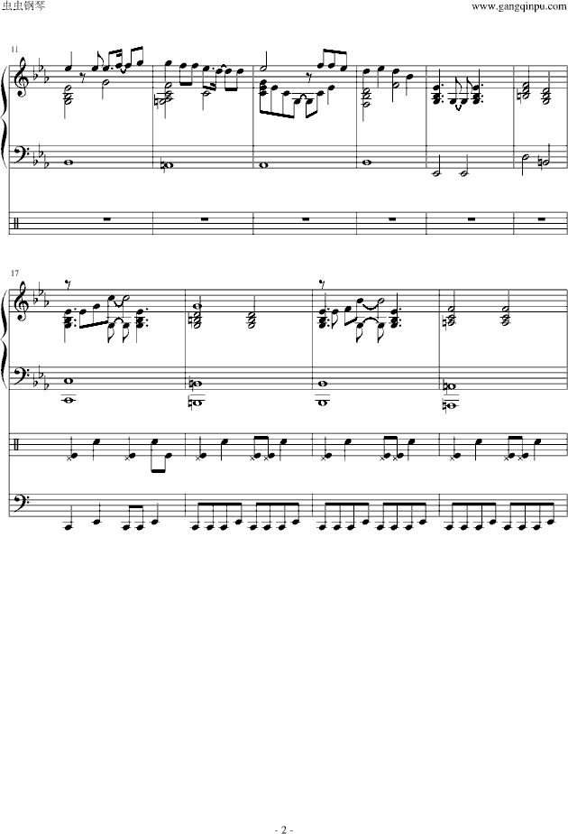 ―名侦探柯南-《绀碧之棺》主题曲-钢琴谱(钢琴曲)-名侦探柯南2