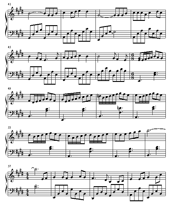 无赖-钢琴谱(钢琴曲)-郑中基3