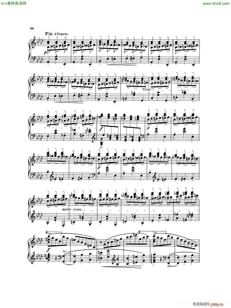 D Albert op 16 no 1 2 Waltz and Scherzo19