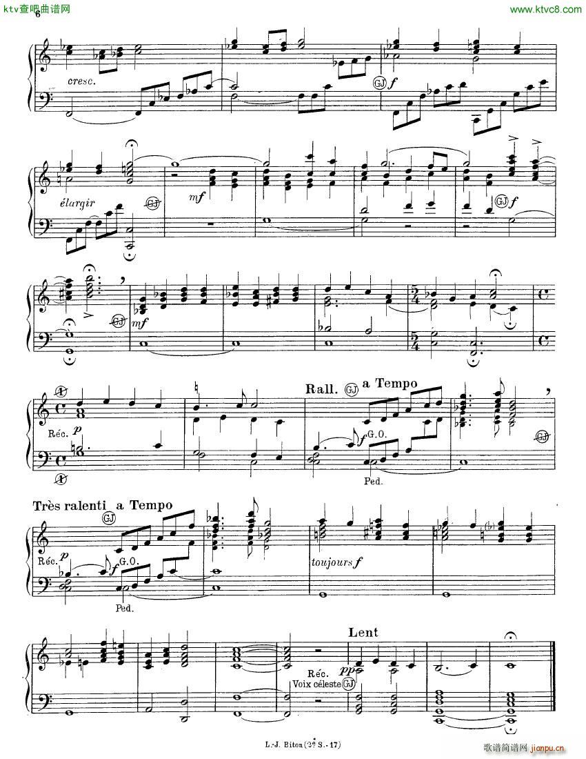 Alain Albert 15 Pieces organ6