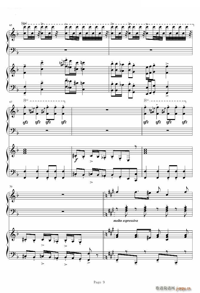 】四手联弹】 3主题曲《苏维埃进行曲》Soviet March 修改_红色警戒9