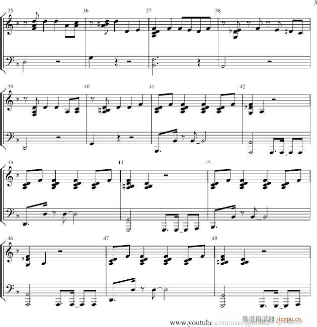 Hands Up (Key of F) - 2PM_2PM3