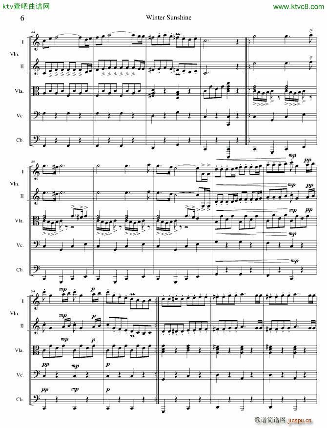 Winter Sunshine 弦乐队_项海波6