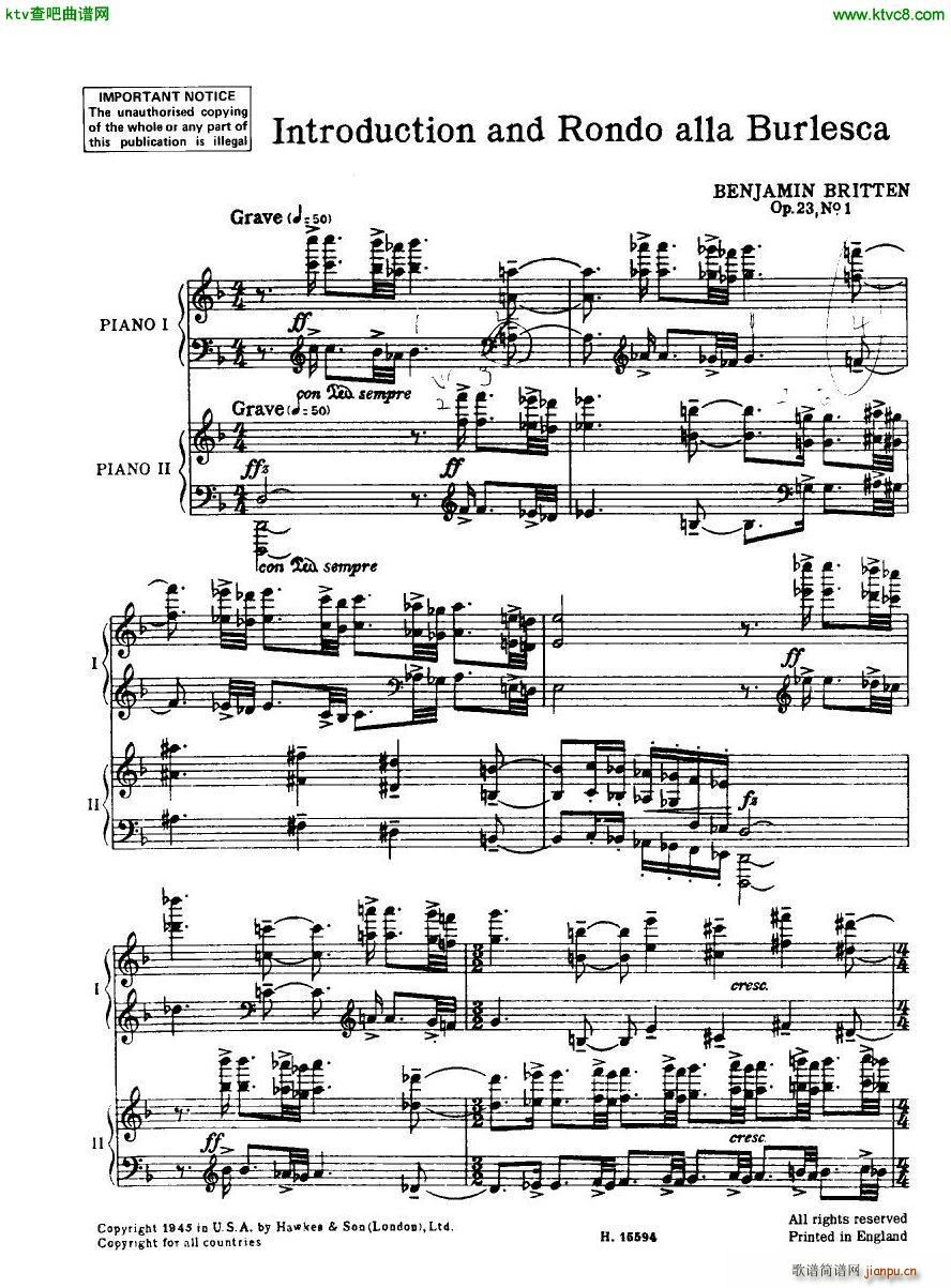 Britten Intro And Rondo Alla Burlesca1